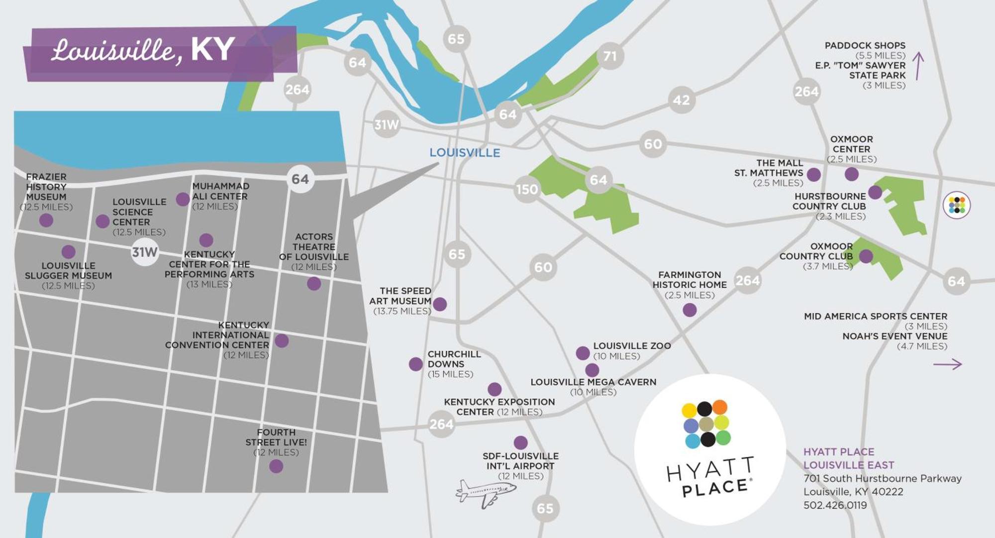 Hyatt Place Louisville-East Esterno foto